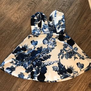 LULU’s Floral Cocktail Dress